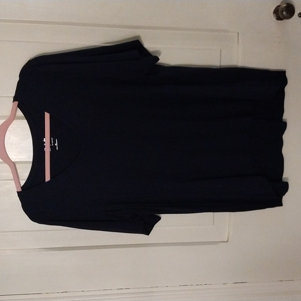 Navy Maurices High/Low Tunic Tee